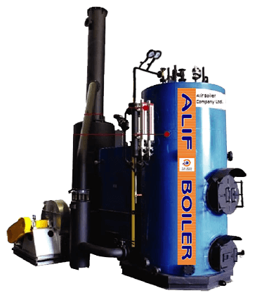 Alif Vertical Jhute Boiler